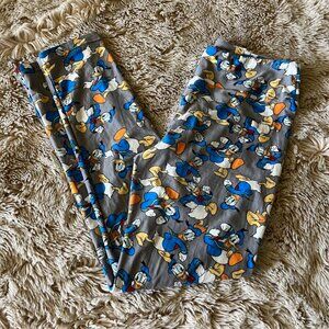 Lularoe Donald Duck Leggings One Size